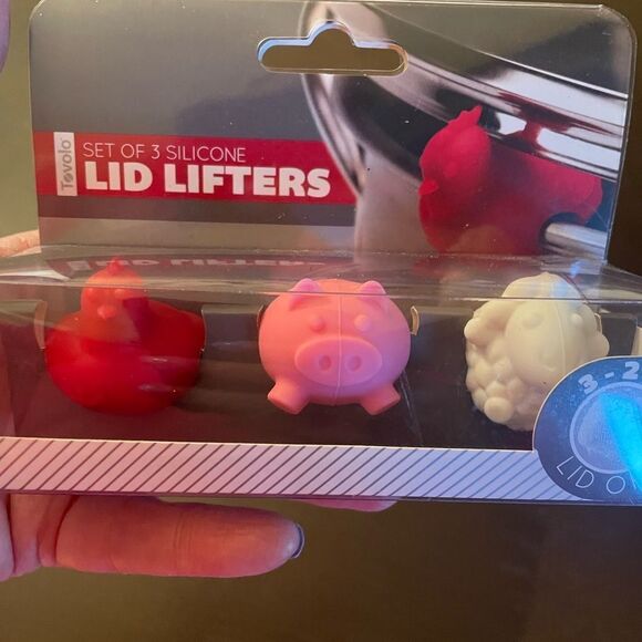 Tovolo Silicone Animal Lid Lifters - Picture 8 of 8